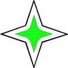green star